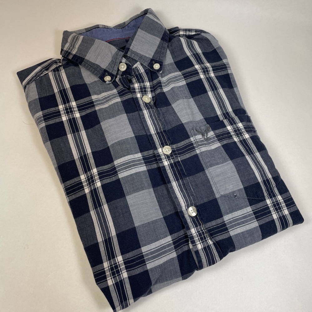 American Eagle Plaid Shirt Casual